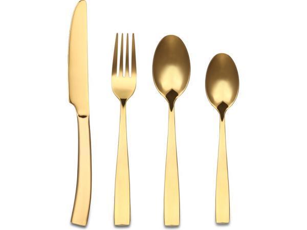 Veiling - Bestekset goud 24-delig, Huis en Inrichting, Keuken | Bestek, Nieuw