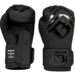Booster Kids Elite V2.1 Bokshandschoenen Zwart Zwart, Sport en Fitness, Verzenden, Nieuw, Bokshandschoenen