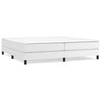 Bedframe Kunstleer Wit 200x200 | Retour Deal -55%, Huis en Inrichting, Overige materialen, Verzenden, Wit, Overige maten