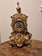 Pendule - Brons, Verchroomd, Verguld, Glas - 1850-1900