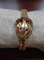 Armband - 18 karaat Geel goud - Robijn, Handtassen en Accessoires, Nieuw