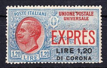 Italië - Dalmatië, Trente en Triëst 1922 - Espresso niet