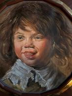Johannes Maria Hansen (1933-2024) - Lachende jongen, naar, Antiek en Kunst, Kunst | Schilderijen | Klassiek