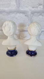 Capodimonte - Partial:N - Buste, Set biscuit porselein buste, Antiek en Kunst