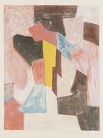 Serge Poliakoff (1900-1969) - Composition rouge, carmin et, Antiquités & Art
