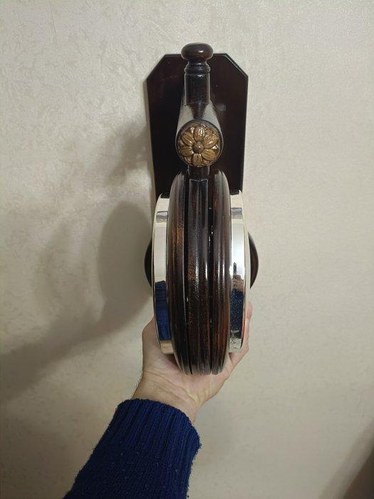 Wandklok - Hout, Plastic - 2000-2010, Antiek en Kunst, Curiosa en Brocante