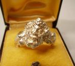 Sans prix de réserve - Bague Argent - Bacchus-Ring, Handtassen en Accessoires, Ringen, Nieuw