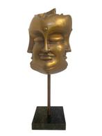 Ma Tse Lin (1960) - sculptuur, Tête de Bouddha - 53 cm -