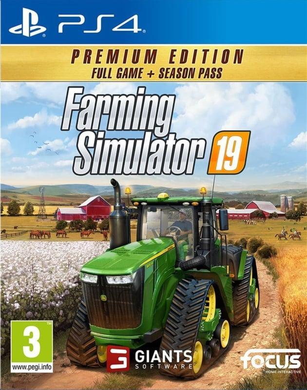 Farming Simulator 19 Premium Edition (PS4 Games), Games en Spelcomputers, Games | Sony PlayStation 4, Zo goed als nieuw, Ophalen of Verzenden