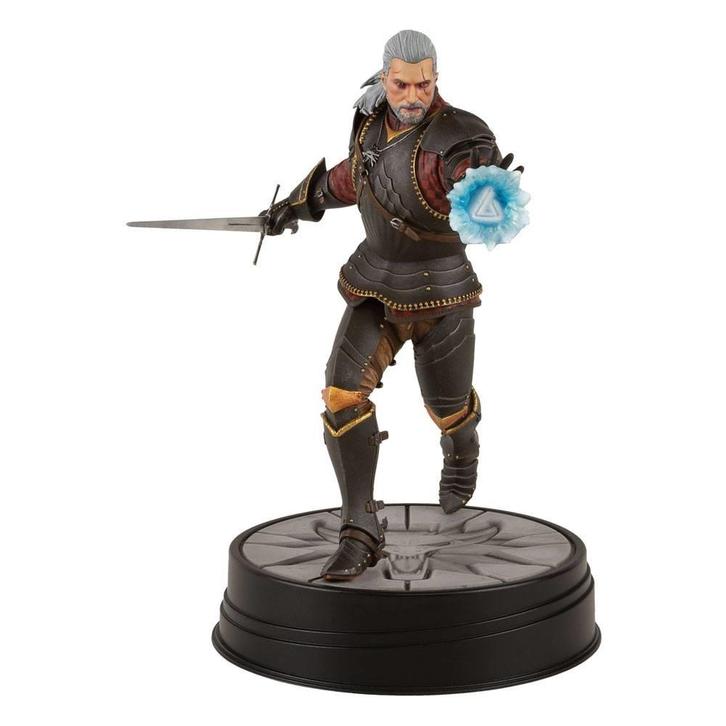 Witcher 3 Wild Hunt PVC Statue Geralt Toussaint Tourney Armo, Verzamelen, Film en Tv, Ophalen of Verzenden