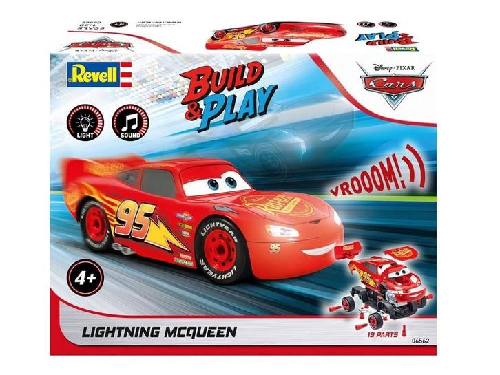 Cars Model Kit 1/20 Lightning McQueen 20 cm, Verzamelen, Disney, Ophalen of Verzenden