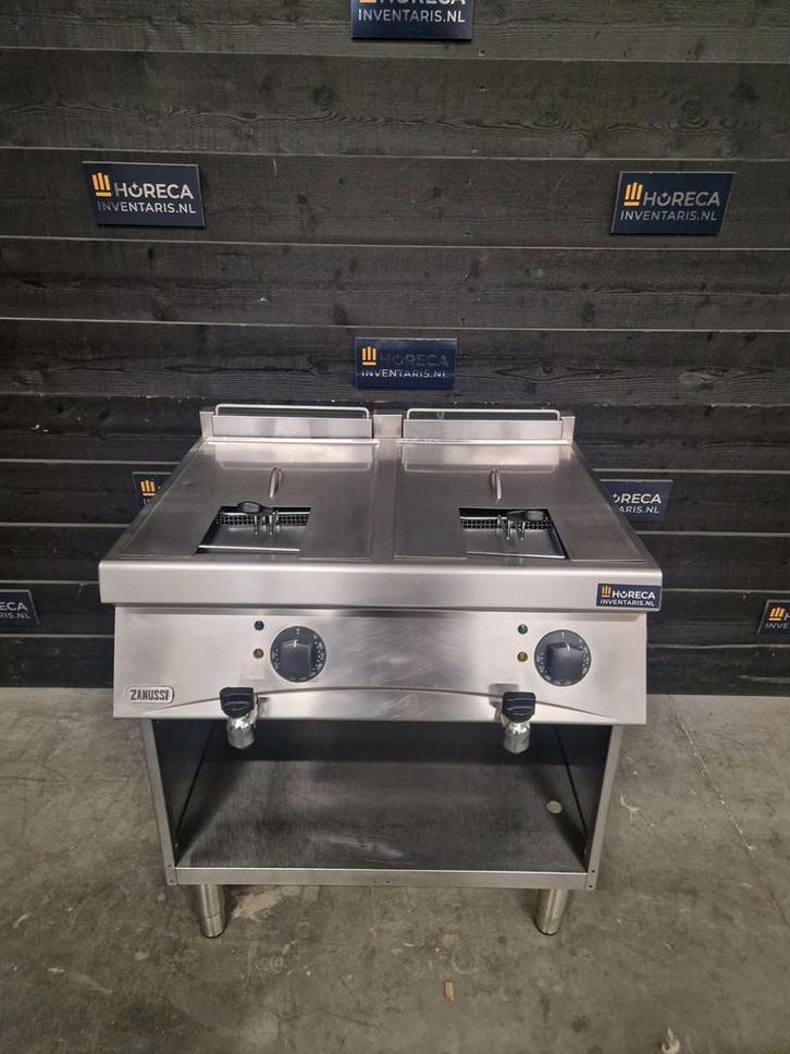 Friteuse | Zanussi | 2x15 liter | elektrisch | 400V, Zakelijke goederen, Horeca | Keukenapparatuur, Gebruikt, Fornuis, Frituur en Grillen