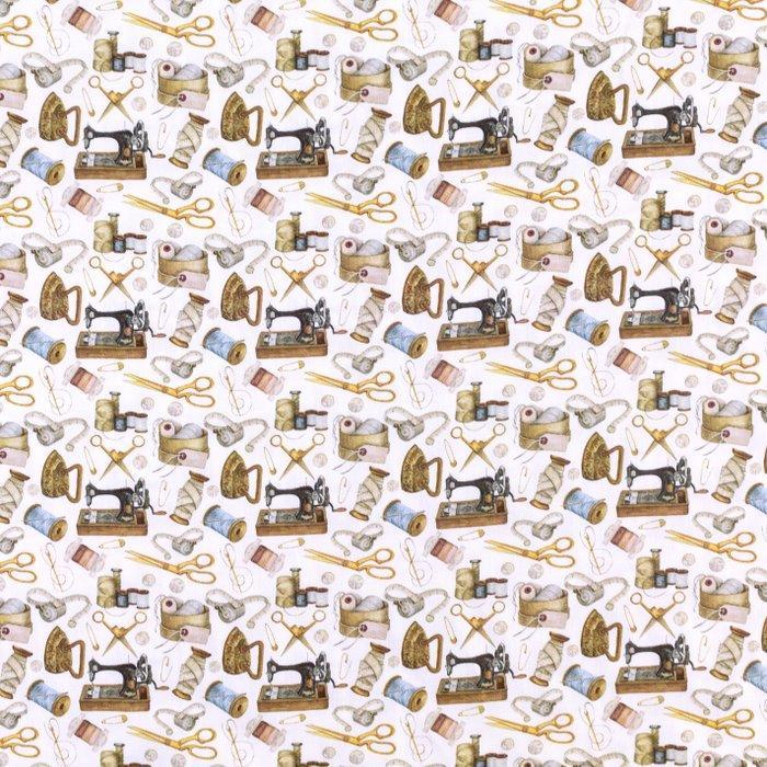 Leuke stof met digitale print voor kinderen - 100% katoen -, Antiek en Kunst, Antiek | Tapijten, Tafelkleden en Textiel