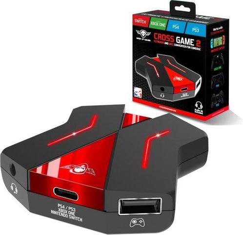 Spirit of Gamer Converter 2 – Converter muis – Geschikt, Hobby en Vrije tijd, Gezelschapsspellen | Overige, Nieuw, Verzenden