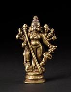 Virabhadra, krijgervorm van Shiva - Brons verloren, Antiek en Kunst