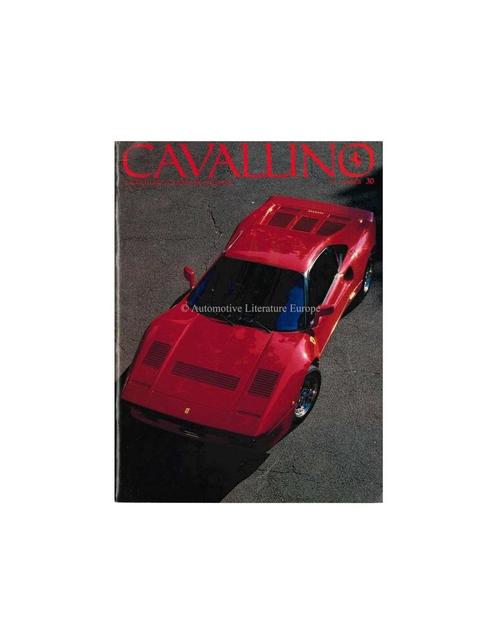 1985 FERRARI CAVALLINO MAGAZINE USA 30, Livres, Autos | Brochures & Magazines