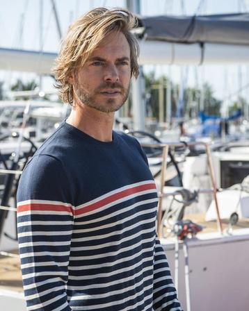2eChoix | Gaastra Headsail Stripe Pull homme Navy | Taille beschikbaar voor biedingen