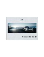 2010 PORSCHE 911 GT2 RS HARDCOVER BROCHURE NEDERLANDS, Boeken, Ophalen of Verzenden, Nieuw