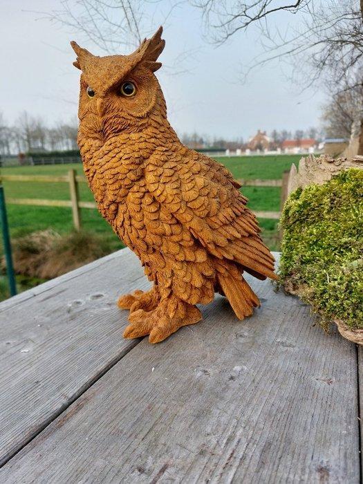 Beeld, large owl - 27 cm - polyresin, Antiek en Kunst, Curiosa en Brocante