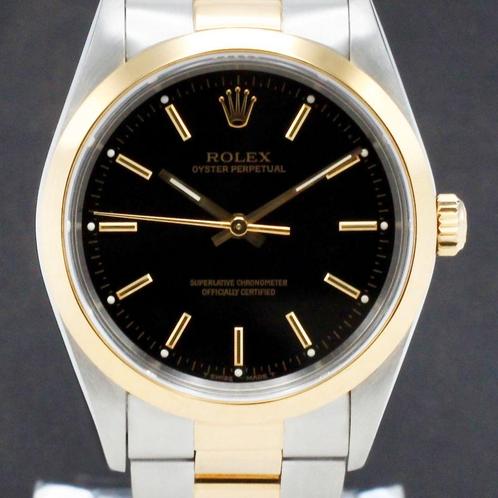 Rolex Oyster Perpetual 34 14203 uit 1998, Handtassen en Accessoires, Horloges | Dames, Verzenden