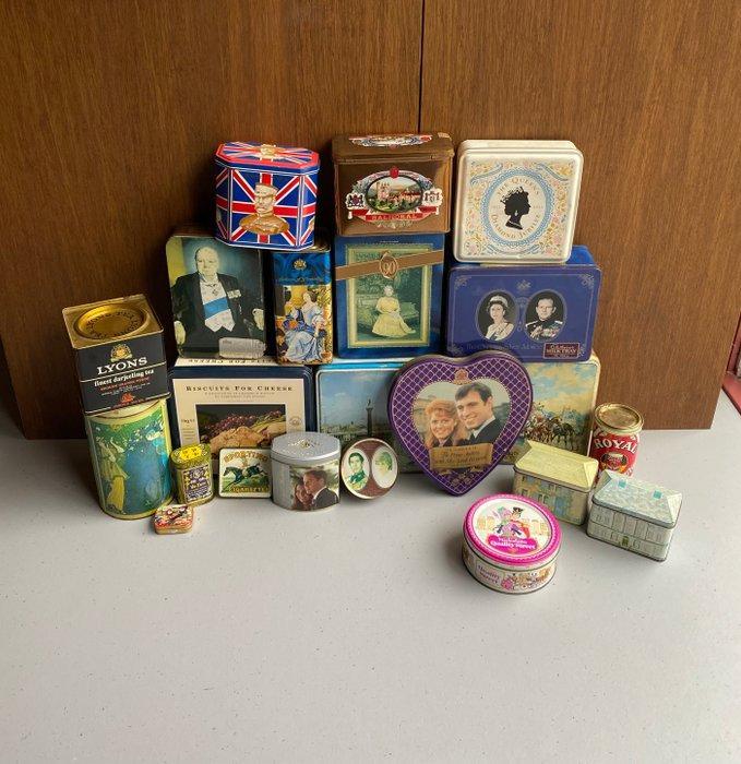 Blikken doos (46) - Tin - Vintage Grote Collectie, Antiek en Kunst, Curiosa en Brocante
