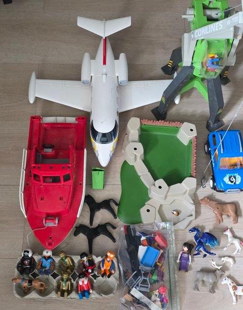 Playmobil - Playmobil Lot exceptionnel Playmobil - grue, Antiek en Kunst, Antiek | Overige Antiek