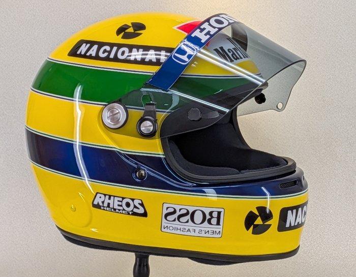 Mclaren - Ayrton Senna - 1991 - Replicahelm, Verzamelen, Automerken, Motoren en Formule 1