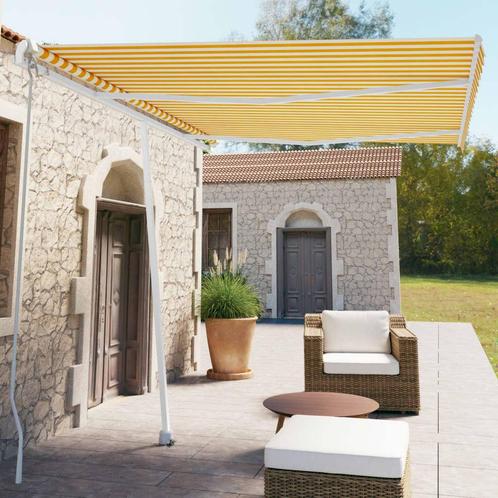 vidaXL Luifel vrijstaand handmatig uittrekbaar 350x250 cm, Tuin en Terras, Zonneschermen, Nieuw, Verzenden