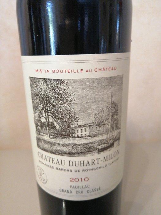 2010 Chateau Duhart-Milon - Pauillac 5ème Grand Cru Classé -, Verzamelen, Wijnen