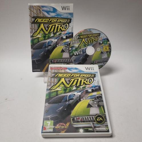 Need for Speed Nitro Nintendo Wii, Games en Spelcomputers, Games | Nintendo Wii, Zo goed als nieuw, Ophalen of Verzenden