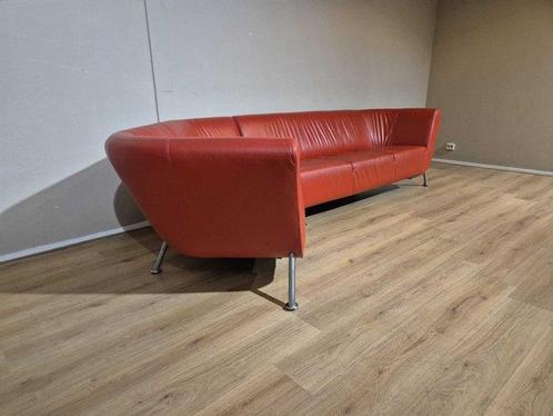 Leolux - Hugo de Ruiter - Sofa - Rooby - Leder, Metaal -, Antiek en Kunst, Antiek | Meubels | Stoelen en Sofa's