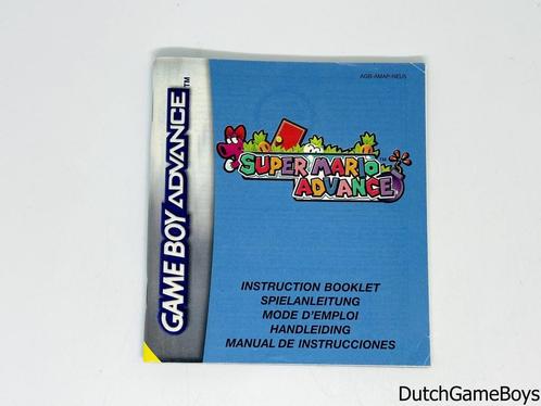 Gameboy Advance / GBA - Super Mario Advance - NEU5 - Manual, Games en Spelcomputers, Games | Nintendo Game Boy, Gebruikt, Verzenden