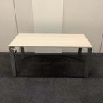Samas Slinger Bureau  tafel 160x80 cm, Ahorn - grijs, Huis en Inrichting, In hoogte verstelbaar, Gebruikt, Bureau