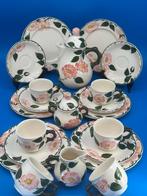 Villeroy & Boch Mettlach – Wild-Rose, Handmalerei - Service, Antiek en Kunst