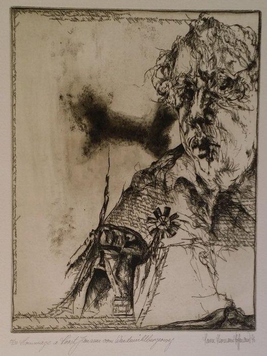 Harm Hermann Hoffmann (1939 - 2014) - Homage to Horst, Antiek en Kunst, Antiek | Overige Antiek