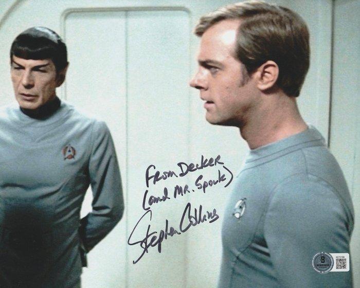 Star Trek - Signed by Stephen Collins (Willard Decker), Collections, Cinéma & Télévision