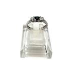 Ring Witgoud Diamant  (Natuurlijk) - Saffier