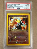 Pokémon - 1 Graded card - Entei black star movie promo - PSA, Hobby en Vrije tijd, Verzamelkaartspellen | Pokémon, Nieuw