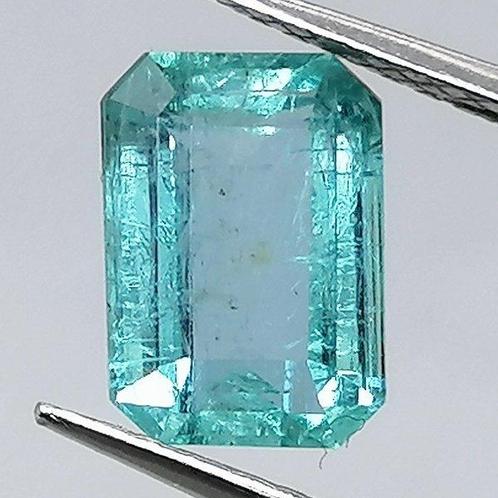 Groen Smaragd  - 1.38 ct - Instituto Gemólogico Español, Handtassen en Accessoires, Edelstenen