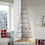 vidaXL Kerstdecoratie kerstboom 210 cm metaal zwart, Diversen, Kerst, Verzenden, Nieuw