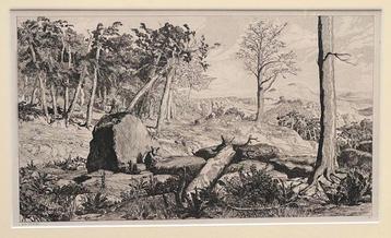 Max Klinger (1857-1920) - Simplicius in der Wald-Einöde