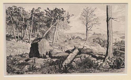 Max Klinger (1857-1920) - Simplicius in der Wald-Einöde, Antiek en Kunst, Antiek | Overige Antiek