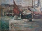Alessandro Milesi (1856-1945) - Chioggia porto