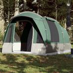 vidaXL Tente de camping tunnel 3 personnes vert, Neuf