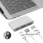3 in 1 USB-C Hub voor Macbook Pro / Air - USB 3.0 / Type C /, Computers en Software, Nieuw, Verzenden