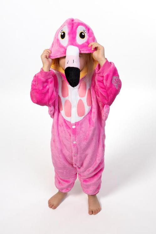 Onesie Flamingo Pakje 98-104 Flamingopak Kostuum Roze Vogel, Kinderen en Baby's, Carnavalskleding en Verkleedspullen, Nieuw, Ophalen of Verzenden