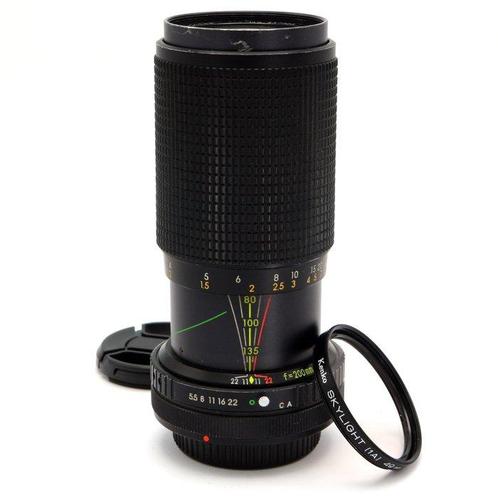 Tokina Auto zoom 80-200mm f/5.6 voor Canon FD Téléobjectif, TV, Hi-fi & Vidéo, Appareils photo analogiques