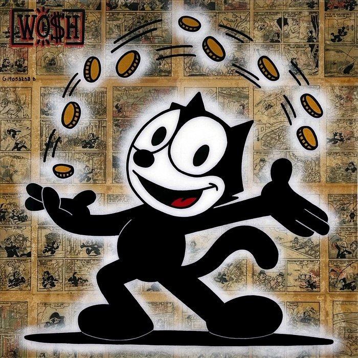 WO$H - G19053238B, Antiek en Kunst, Kunst | Schilderijen | Modern