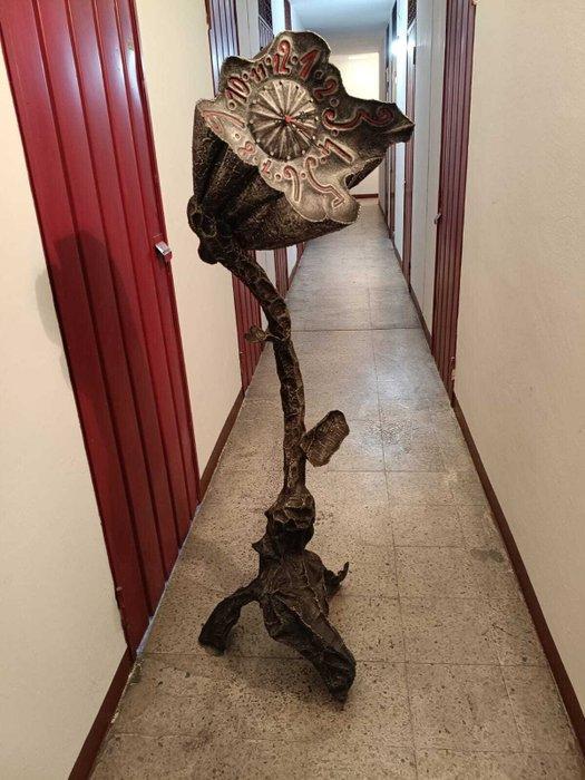 by Giordano Ravaioli - sculptuur, Fiore dautunno - 155 cm -, Antiek en Kunst, Curiosa en Brocante