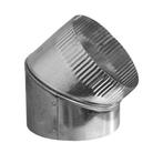 Aluminium bocht 45° | Ø 500 mm, Verzenden, Nieuw